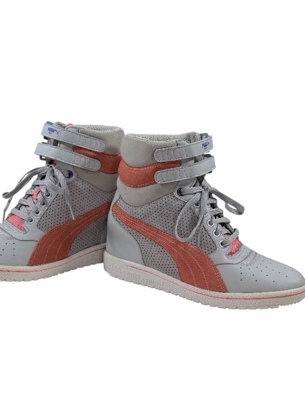Puma Sky Wedge High Tops Sneakers Size 8 Women’s - Picture 2 of 14